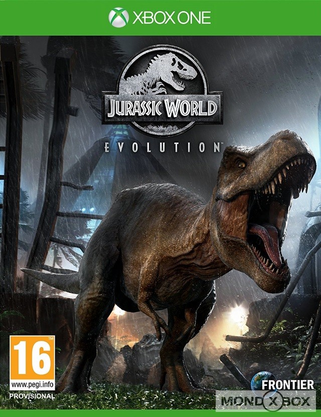 Copertina di Jurassic World Evolution