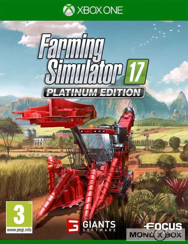 Copertina di Farming Simulator 17: Platinum Edition