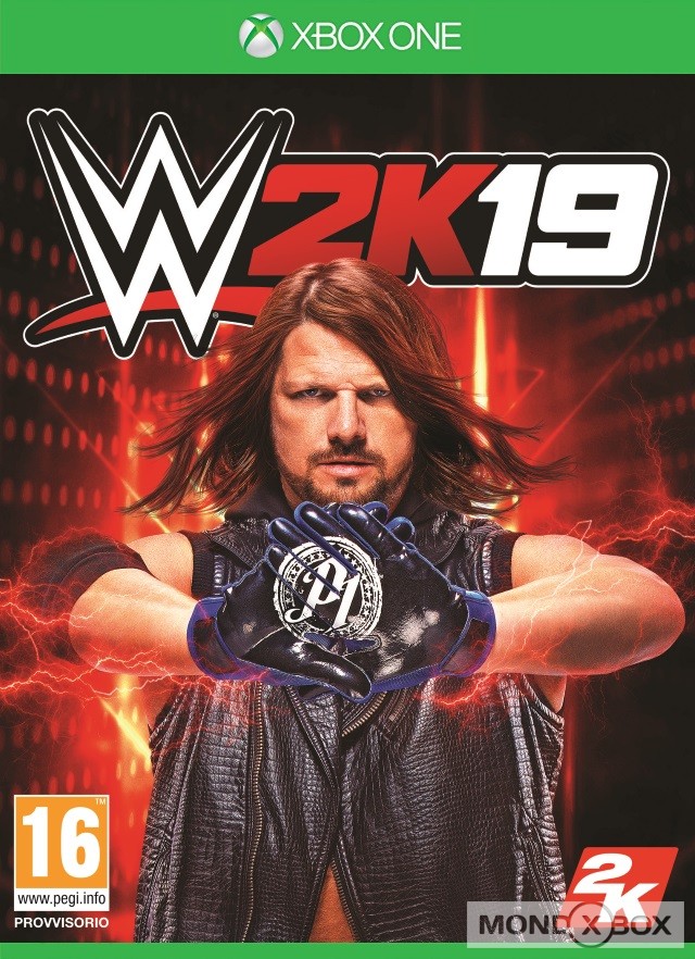 Copertina di WWE 2K19