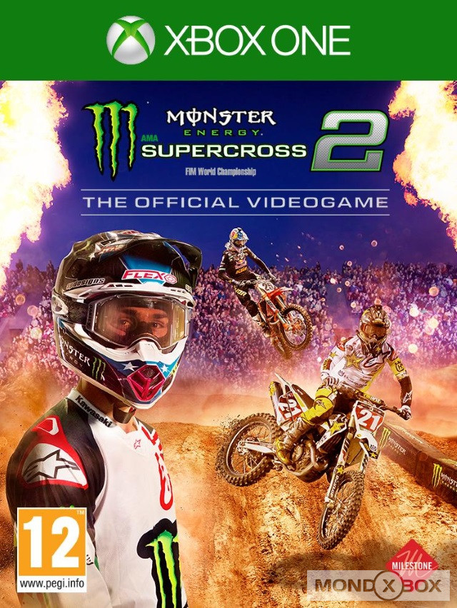 Copertina di Monster Energy Supercross - The Official Videogame 2