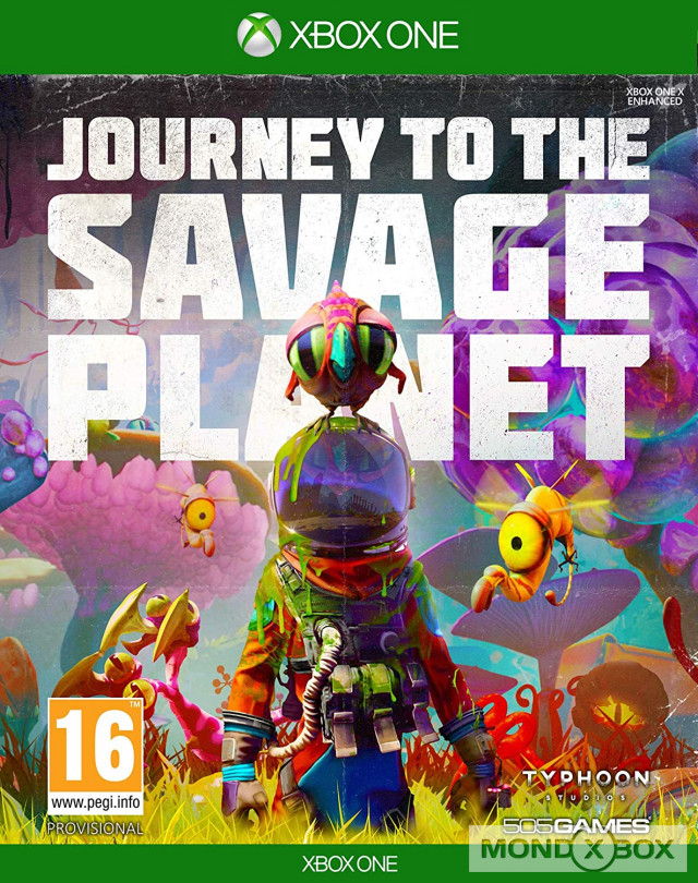 Copertina di Journey to the Savage Planet