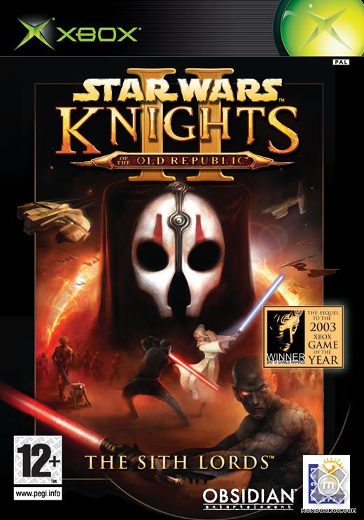 Copertina di Star Wars: Knights of the Old Republic II - The Sith Lords