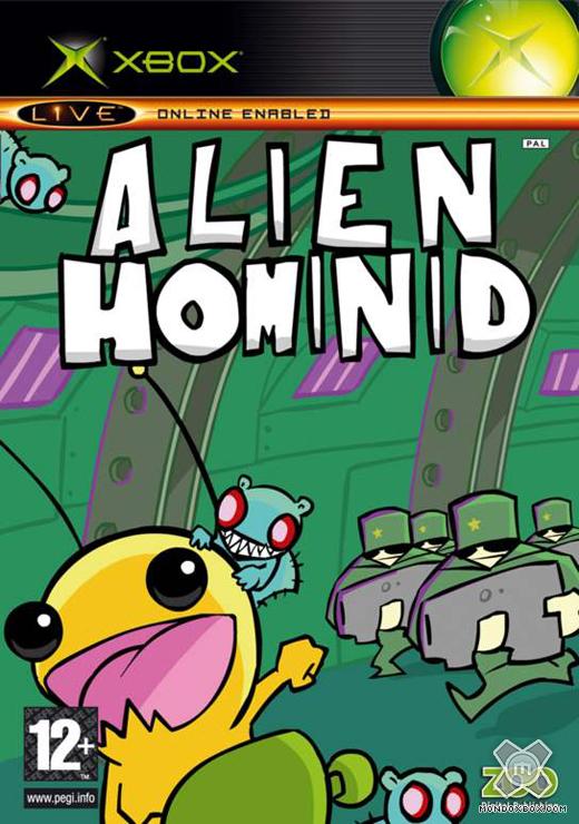Copertina di Alien Hominid