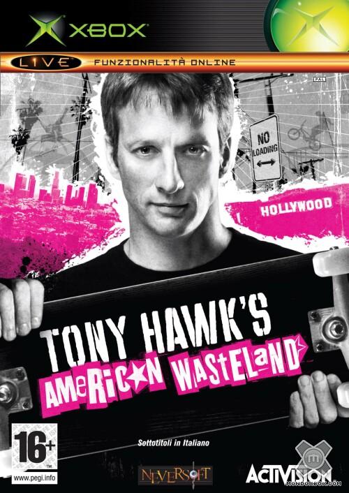 Copertina di Tony Hawk's American Wasteland