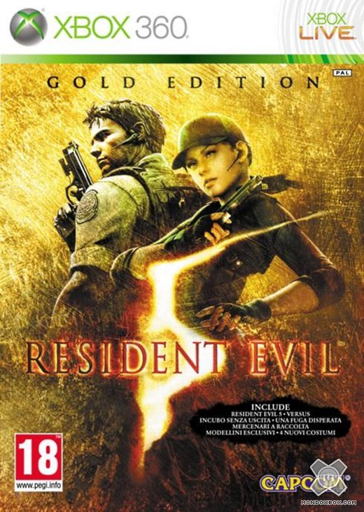 Copertina di Resident Evil 5