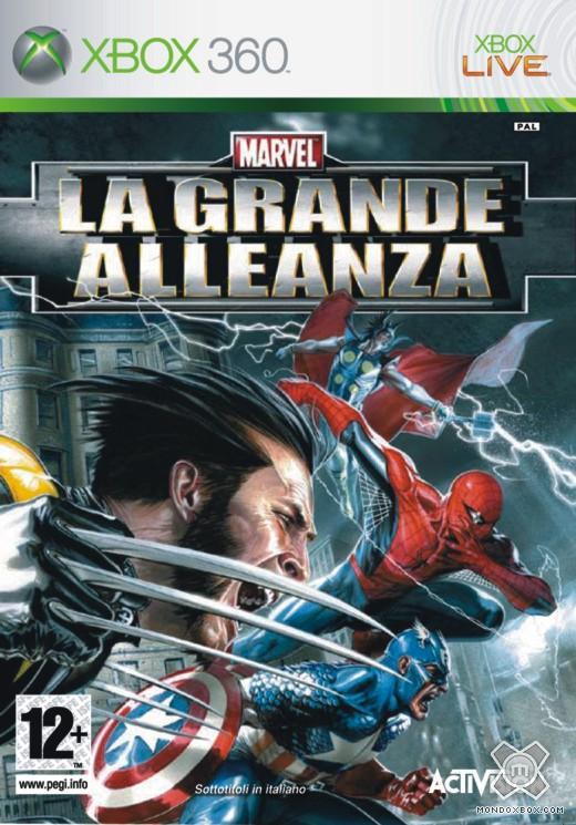 Copertina di Marvel: La Grande Alleanza