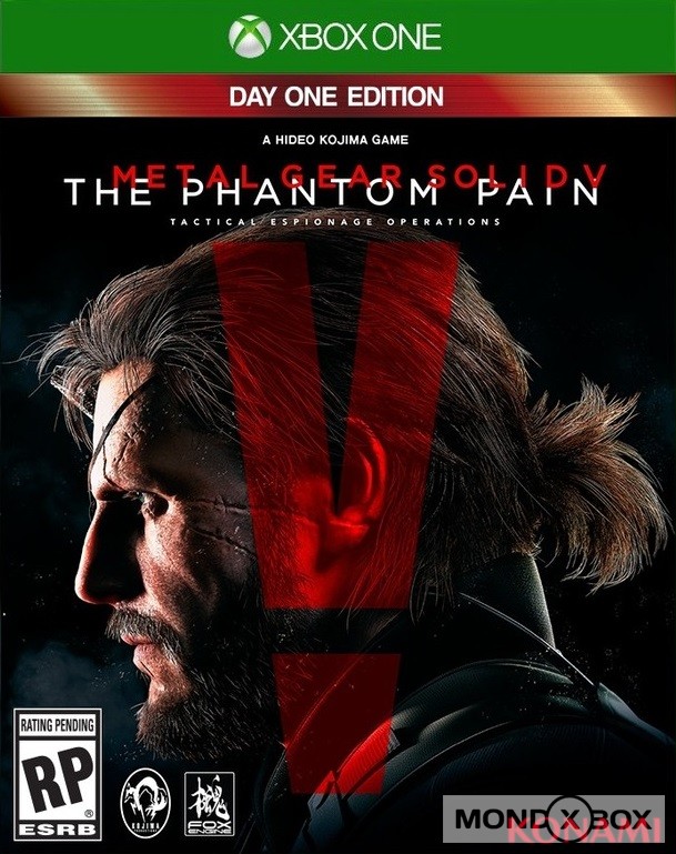 Copertina di Metal Gear Solid V: The Phantom Pain