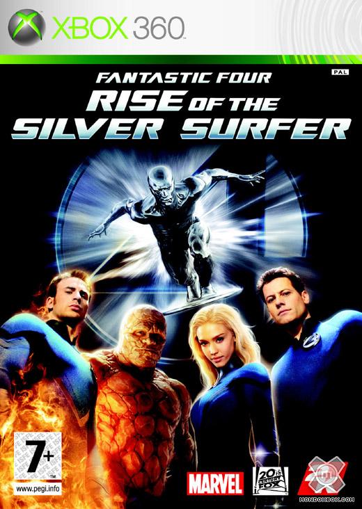 Copertina di I Fantastici Quattro e Silver Surfer
