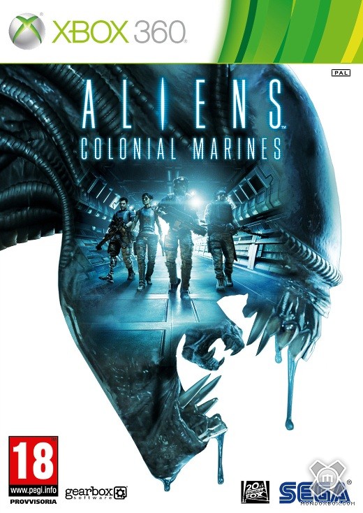 Copertina di Aliens: Colonial Marines