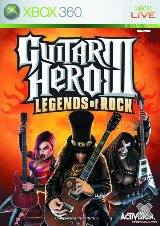 Copertina di Guitar Hero III: Legends of Rock