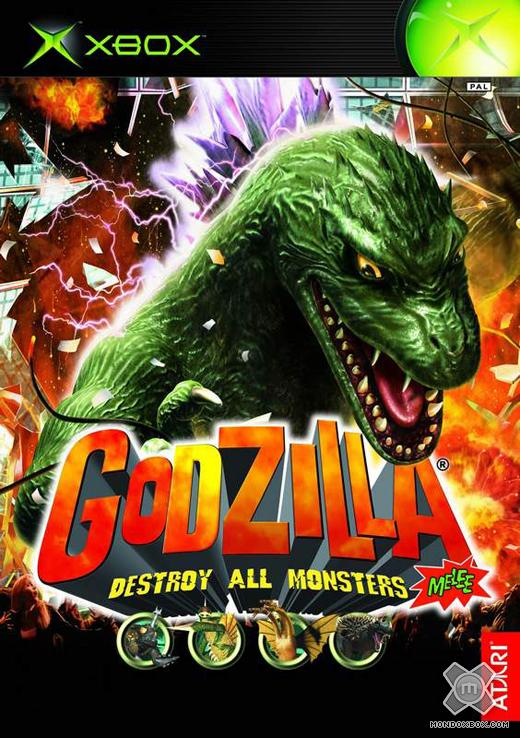 Copertina di Godzilla: Destroy All Monsters Melee