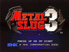 Copertina di Metal Slug 3