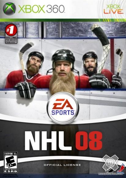 Copertina di NHL 08