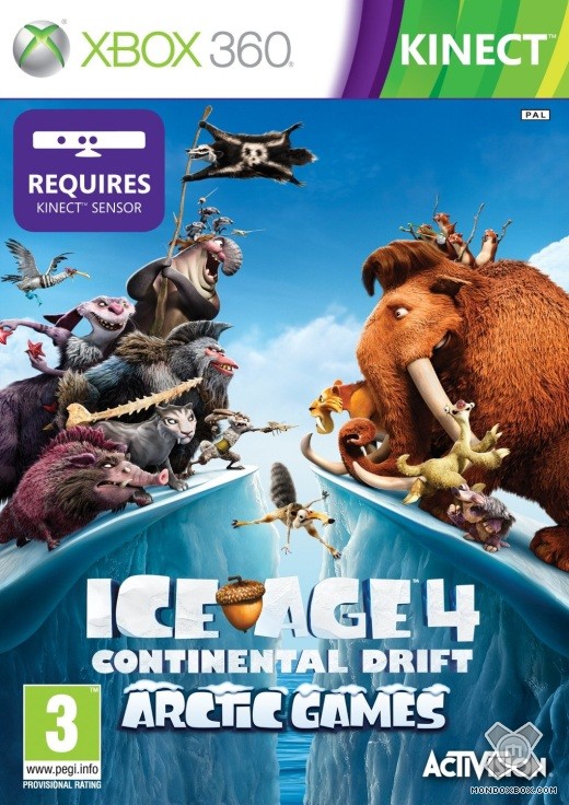 Copertina di L'Era Glaciale 4: Continenti alla Deriva - Giochi Polari