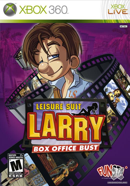 Copertina di Leisure Suit Larry: Box Office Bust