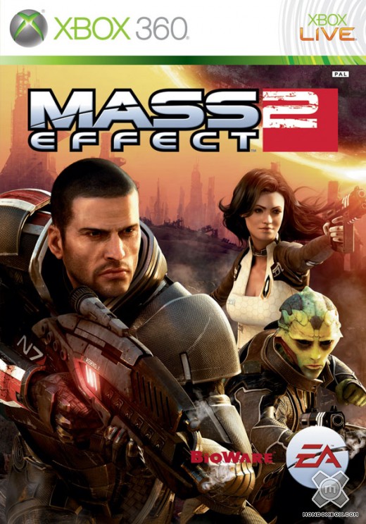 Copertina di Mass Effect 2