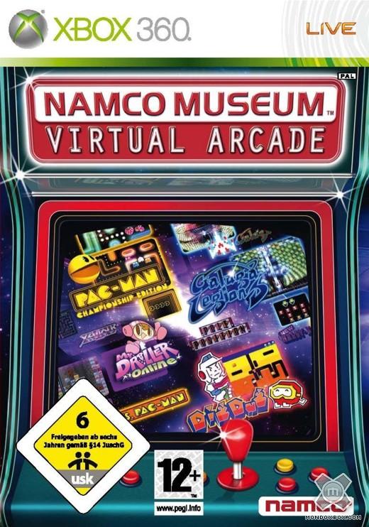 Copertina di Namco Museum: Virtual Arcade