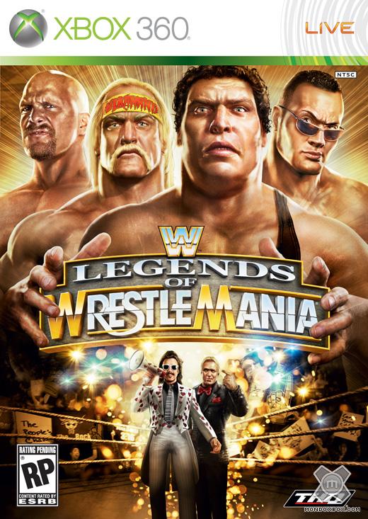 Copertina di WWE Legends of WrestleMania