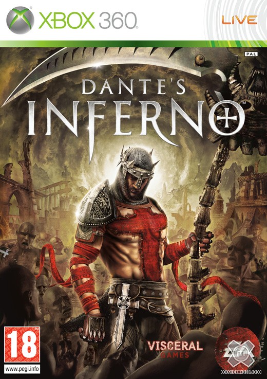 Copertina di Dante's Inferno