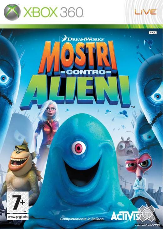 Copertina di Mostri Contro Alieni