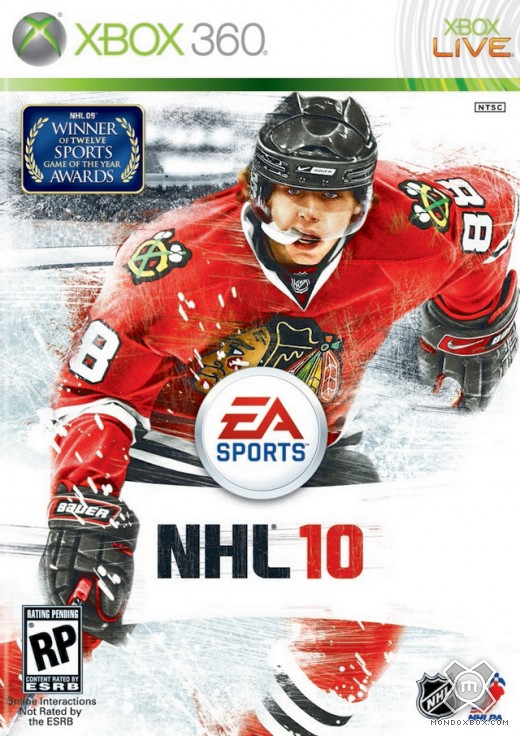 Copertina di NHL 10