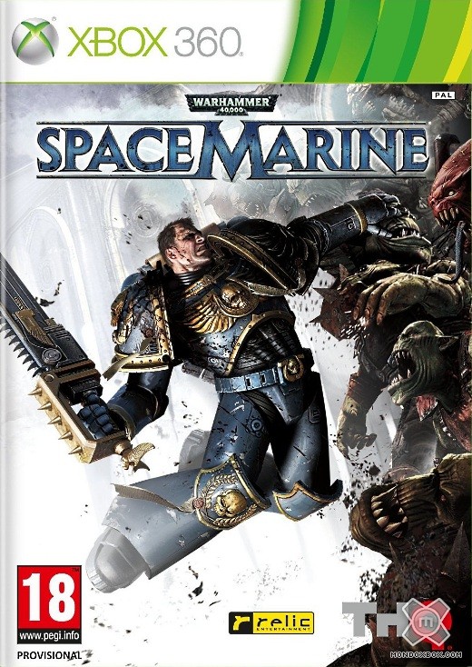 Copertina di Warhammer 40.000: Space Marine