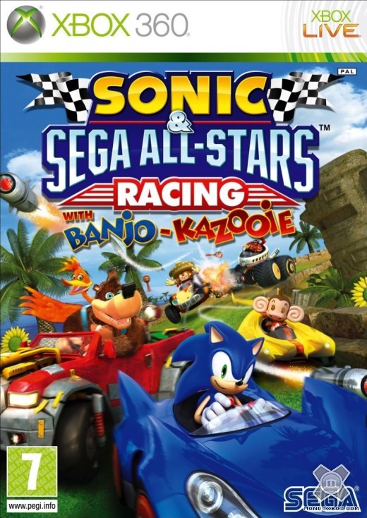 Copertina di Sonic & Sega All-Stars Racing