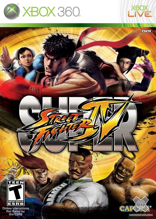 Copertina di Super Street Fighter IV