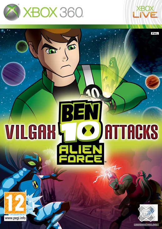 Copertina di Ben 10 Alien Force: Vilgax Attacks