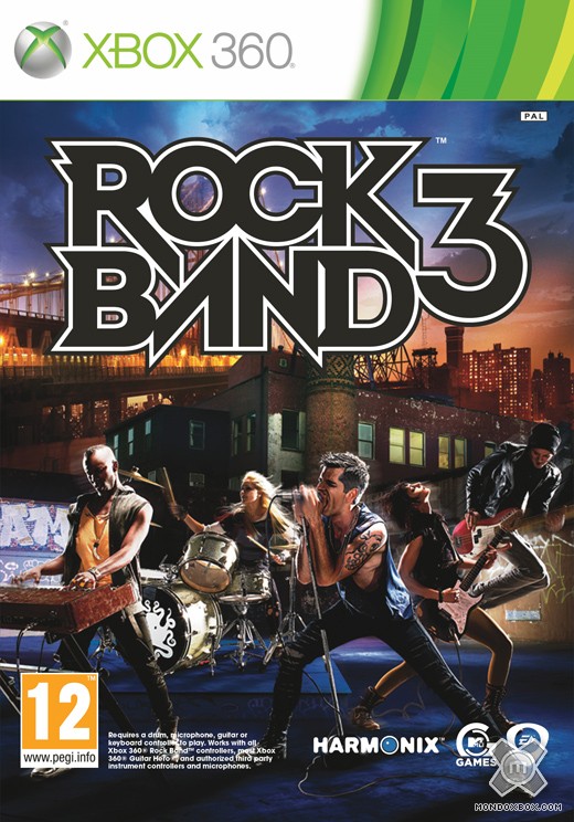 Copertina di Rock Band 3