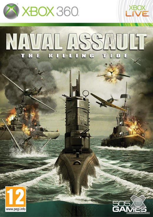 Copertina di Naval Assault: La Marea Assassina