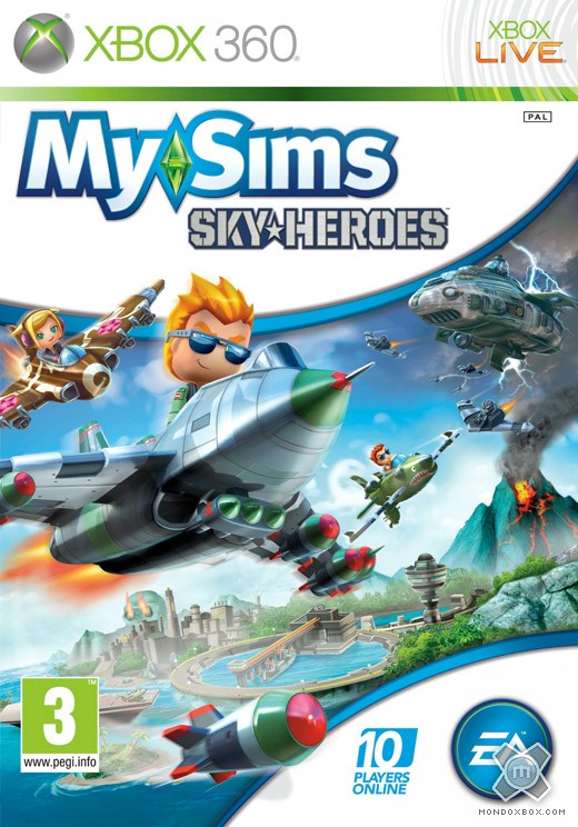 Copertina di MySims SkyHeroes