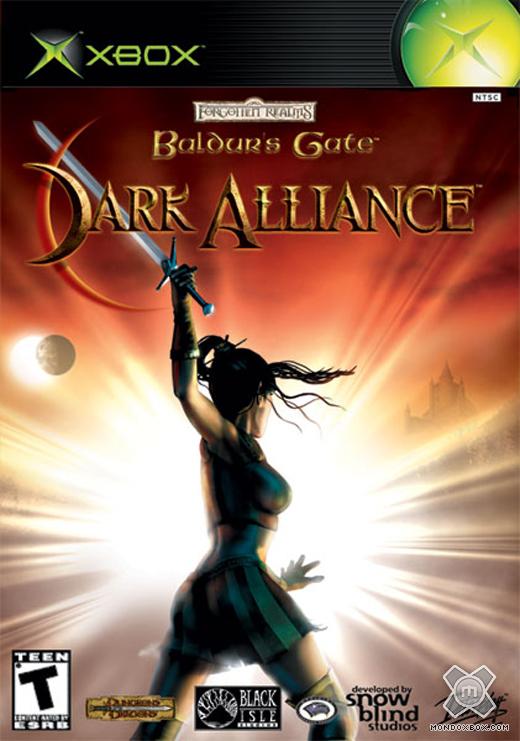 Copertina di Baldur's Gate: Dark Alliance