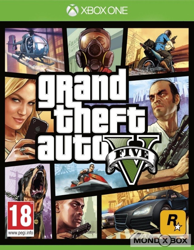 Copertina di Grand Theft Auto V