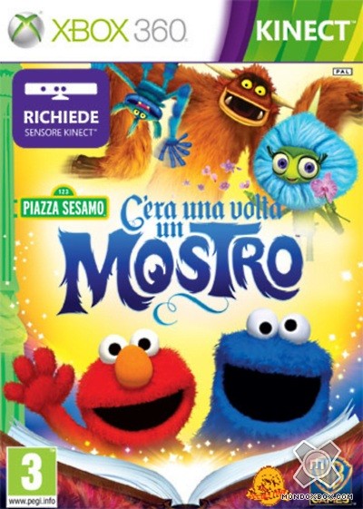 Copertina di Piazza Sesamo: C'Era una Volta un Mostro