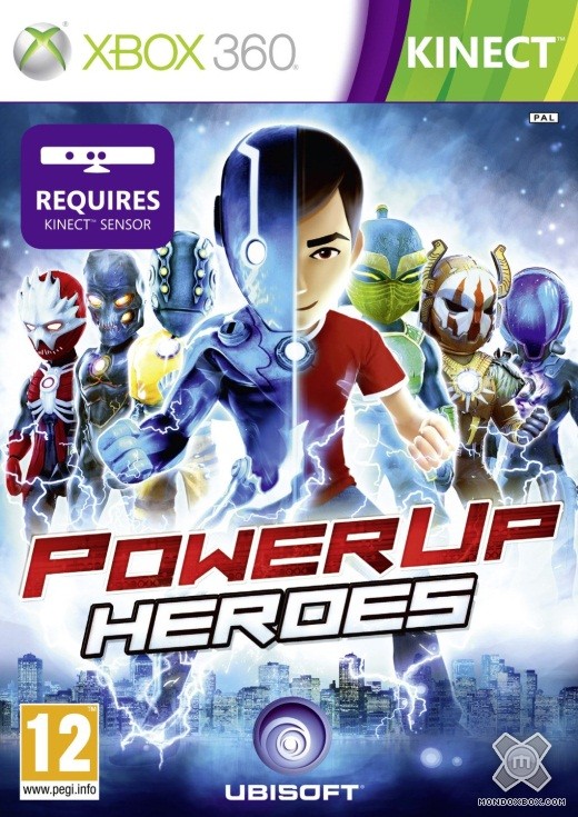 Copertina di PowerUp Heroes