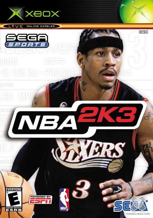 Copertina di NBA 2K3