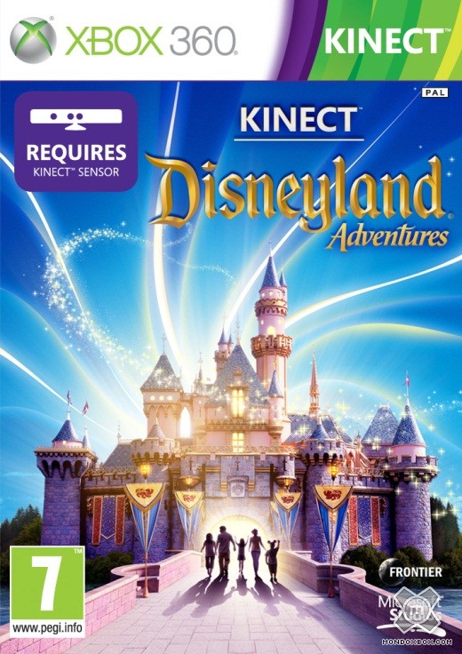 Copertina di Kinect Disneyland Adventures