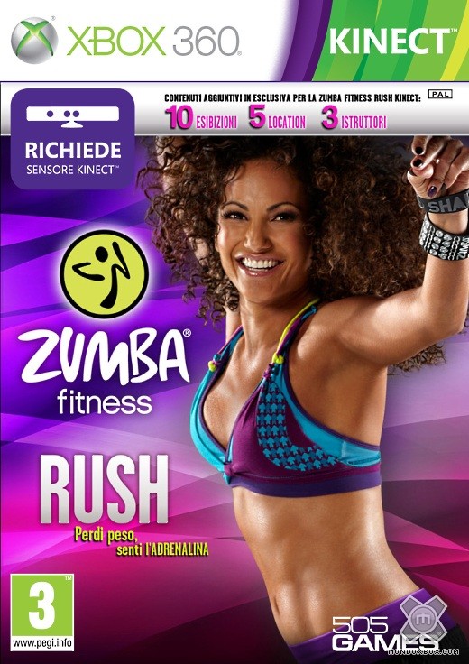 Copertina di Zumba Fitness Rush