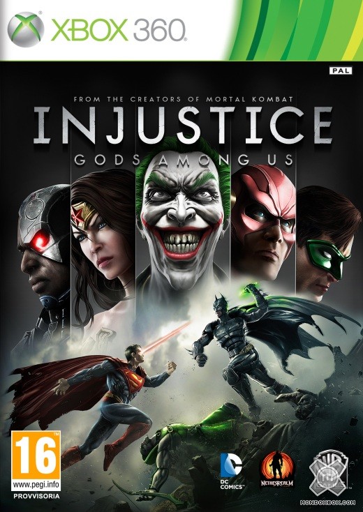 Copertina di Injustice: Gods Among Us