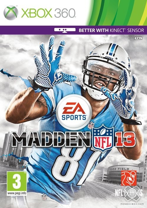 Copertina di Madden NFL 13