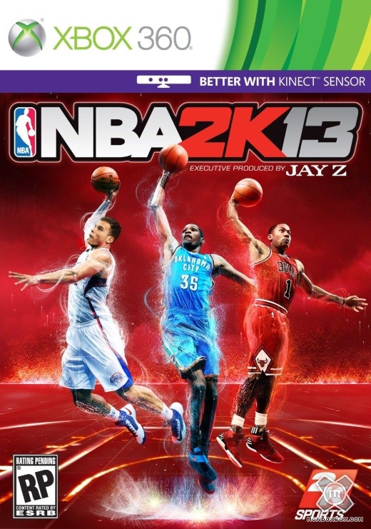 Copertina di NBA 2K13