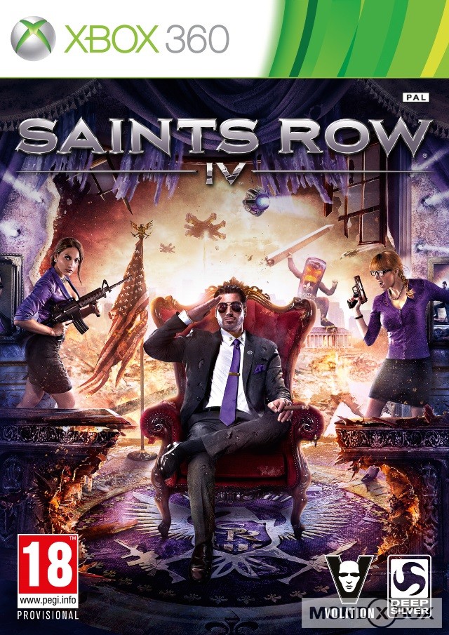 Copertina di Saints Row IV