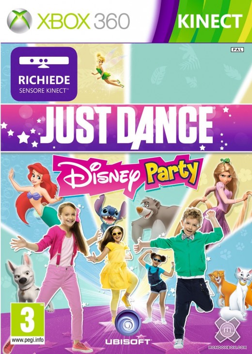 Copertina di Just Dance: Disney Party