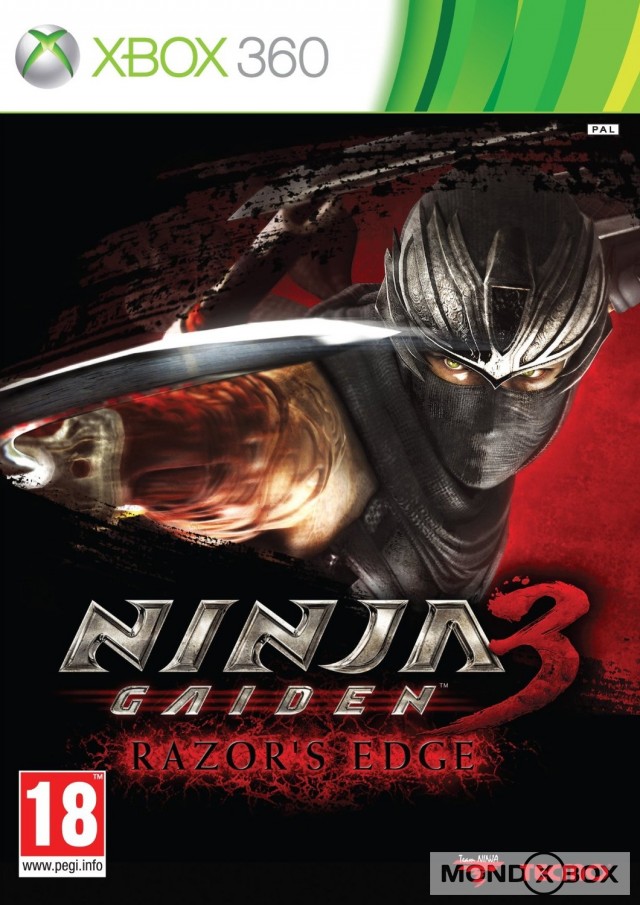 Copertina di Ninja Gaiden 3: Razors Edge