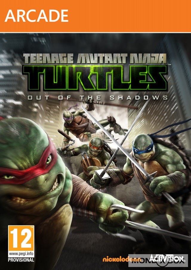 Copertina di Teenage Mutant Ninja Turtles: Usciranno dall'Ombra