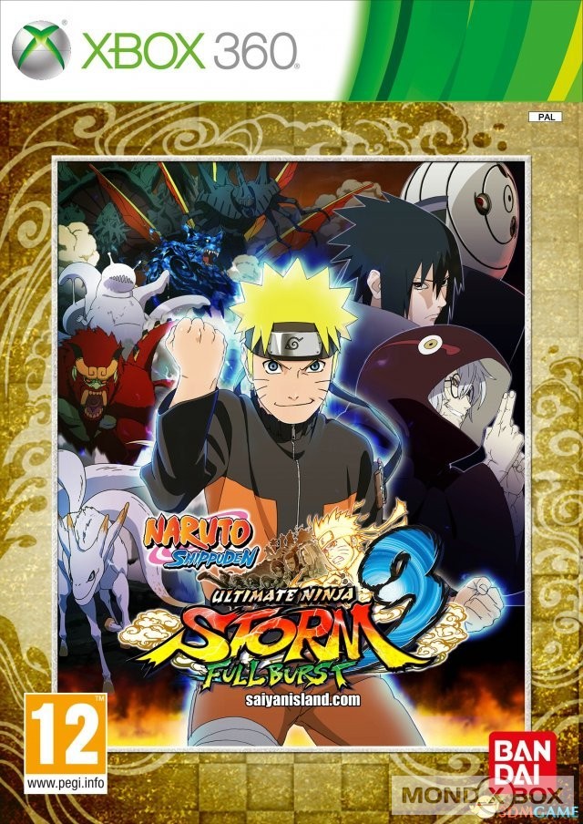 Copertina di Naruto Shippuden: Ultimate Ninja Storm 3 Full Burst