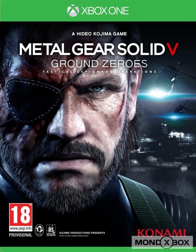 Copertina di Metal Gear Solid V: Ground Zeroes