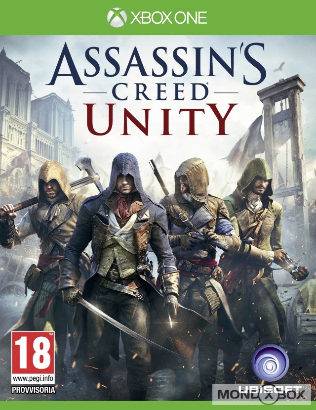 Copertina di Assassin's Creed: Unity