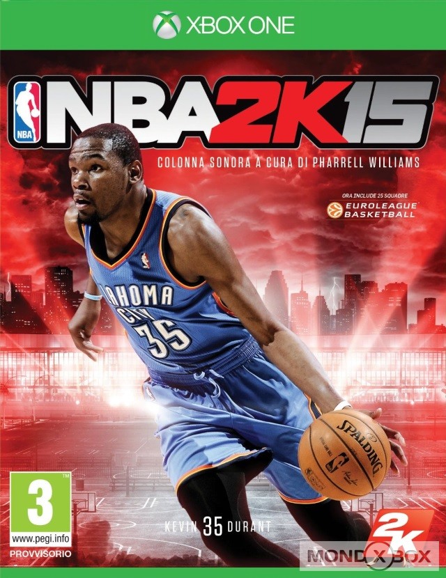 Copertina di NBA 2K15